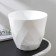 Pot for flowers with a tray laurel, 4.5 l, d = 22 cm, h = 19 cm, white color