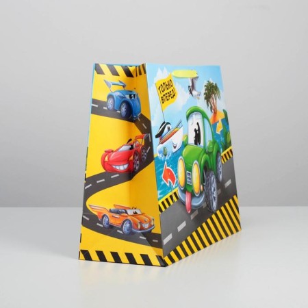 Gift package laminated, packaging, “You are the cooler of all!”, XL 49 x 40 x 19 cm-2