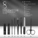 The manicure set "Christian", 8 items, in case, black/gray color