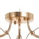 Armand chandelier 3x40W E27 Gold 52x52x20cm Ritter