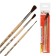 Set of brushes ponies 3 pieces, calligrata No. 1 (round No.: 1, 3, 5), wooden handle