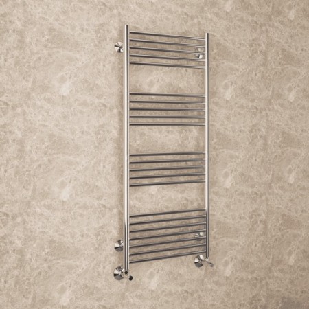 Water towel Terminus "Aurora" P22, 500x1200 mm, lower connection, chrome-2