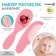 Baby comb + massage hair brush, from 0 months, pink color