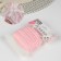 Decorative gum, 14 mm, 10 ± 1 m, light pink color