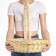 Basket "Product", Dno = 28, Dopt = 41 cm, h = 10/44 cm, manual weaving, vine