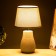 Samlin table lamp E14 40W gray 20x20x34 cm Risalux