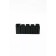 Electric towel Grois Zigzag, 500x800 mm, 8 crossbars, lower rights, black