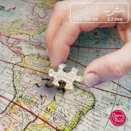Puzzle "World of the World of Great Discoveries", 2000 elements-3
