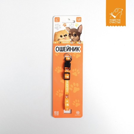 A collar for dogs with Fasteks "Favorite", 30 x 1 cm-3