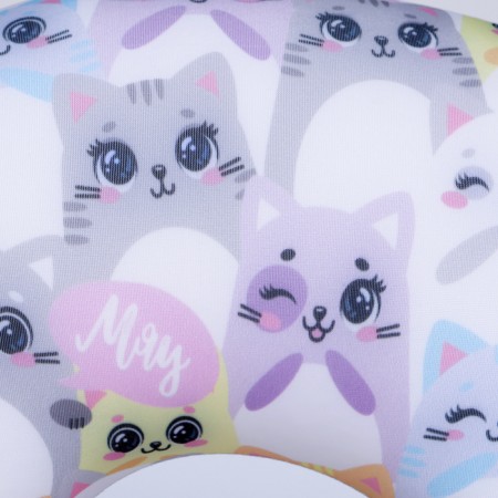 Pillow for travel anti -stress "meow", kittens, children-8