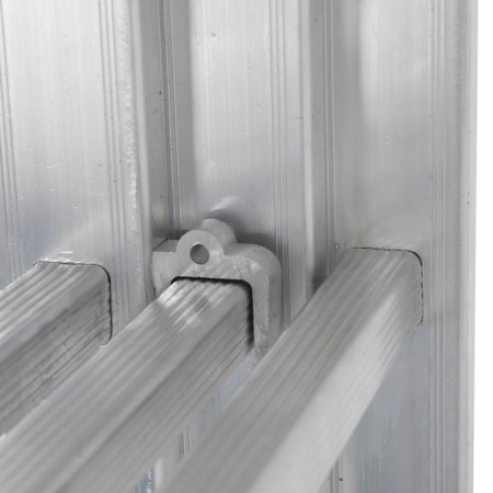 Tundra staircase, three -section, aluminum, 7 steps-1