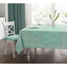 Скатерть Blossom green, размер 145х150 см, цвет зеленый