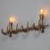 Lamp "Krueger" 2he27 40W bronze 80x26x20cm
