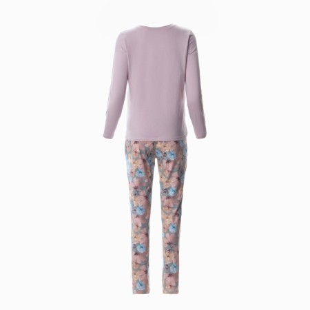 The kit is women's home (longshille/pants), pink color, size 54-7