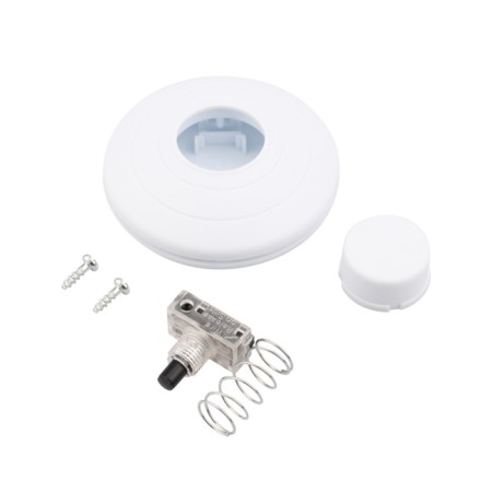 Capter-Knopka 250V 2A On-off White (floor-for lamps) Rexant-1