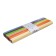 A set of paper mounted in a roll, 10 pieces/10 colors, 50 x 200 cm, 30 g/m2