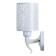 Sconces "circles" E27 15W white 12x14x25 cm