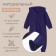 Combineson children's minku color dark blue, height 68-74 cm