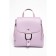Women's backpack, eco -leather, ludor purple, 24x8x29 cm