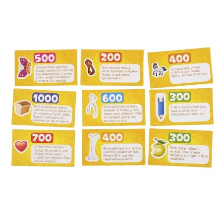 Board game for dexterity and attention "Fun anatomy", from 1 player, 5+-9