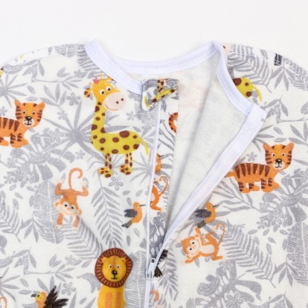Jungle-coconut diamond, flannel 170 g/m, cotton 100%, height 62-2