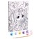 Picture on numbers for children "Sweet mood", 21 x 15 cm