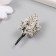 Artificial plant for creativity plastic "Snow tree" 4 cm