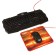 Game set of Qumo Wartime K51/M67 3 in 1, keyboard+mouse+carpet, 3200 dpi