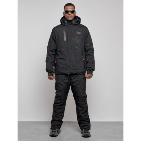 Male winter ski costume, size 56, black color
