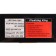 Signal strobe for windshield 36 LED, 12V, 15 modes, red-blue
