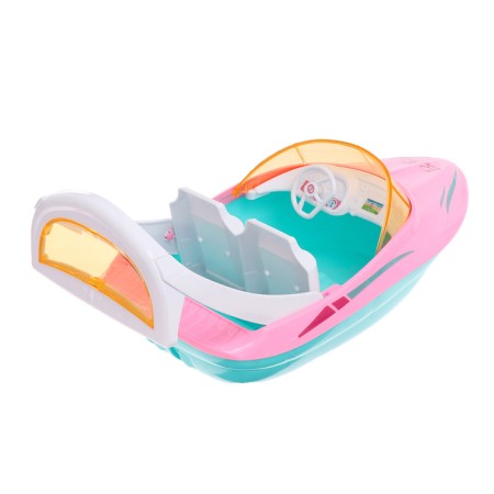 Boat for dolls "Walk" with a set of dolls-11