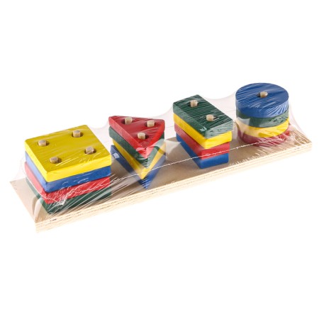 Pyramid logical "figures", glossy color-6