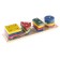 Pyramid logical "figures", glossy color