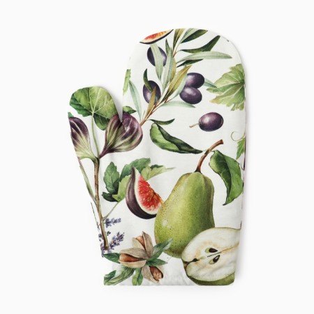 Mittens-Open "Ethel" Fruit Garden 20x27cm, 100% Cotton, Vatin 250g/m2 (bilateral)-6