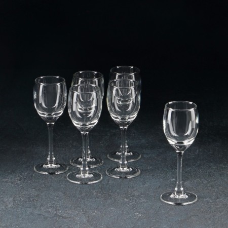 Glass glass "Referee", 65 ml, 6 pcs