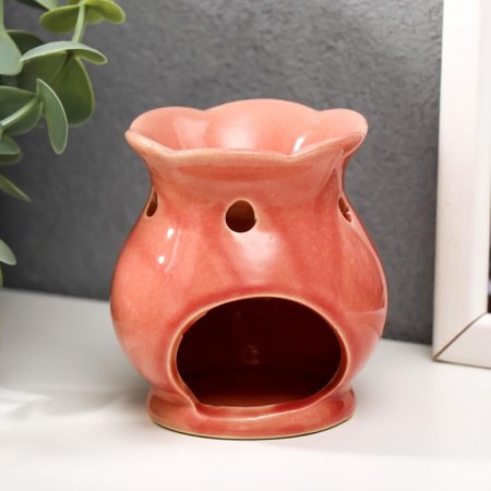 Aroma lamp ceramics "Narcissus" mix 7,5x7x7 cm-2