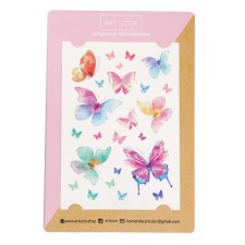 Stickers - Butterfly, 14 × 21 cm