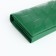 Women's wallet on magnets, green color