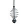 The feeder is twisted with an anti -splash, straight, 30 cm, 31 g