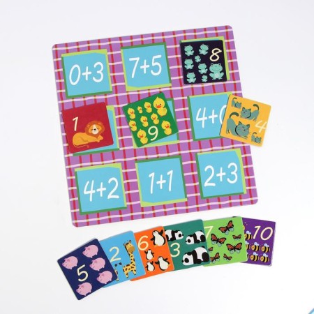 Children's developmental set "Learning to count" 22.5x4x22.5 cm-1