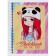 Sketchbook A5, 64 sheets on the crest "Girl in a hat", solid cover, glossy lamination, block 100 g/m2