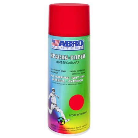 ABRO MASTERS paint, 400 ml, bright red SP-076-am