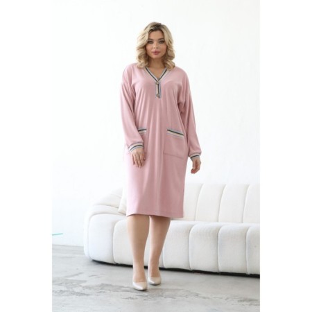 Female dress, size 62, pink color-13