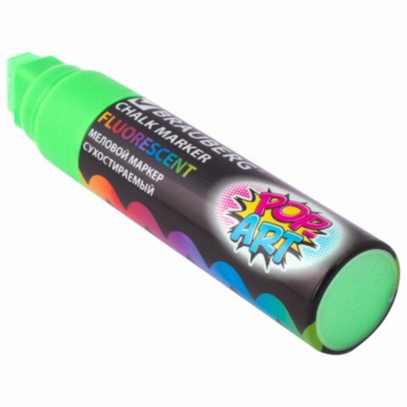 Cretaceous Brauberg "Pop-Art", 15 mm, dry, for smooth surfaces, green 151542-3