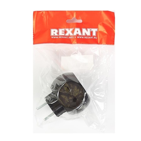 Tip electric rexant "ball", 6 a, without salary, black-2