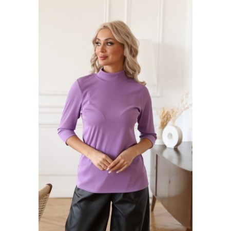 Women's turtleneck, size 48, lilac color