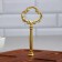 Menzhitsa "Drops", 4 pcs: 200 ml, wooden base, porcelain, Iran