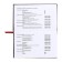 PROVING PARMAN DALL 2025, 155 x 95mm 64 sheets, Devente.Matrix, solid cover to leatherette with foam, embossing, block 70, burgundy