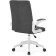Computer chair Elga plastic/fabric, white/dark gray 63x59x96 cm