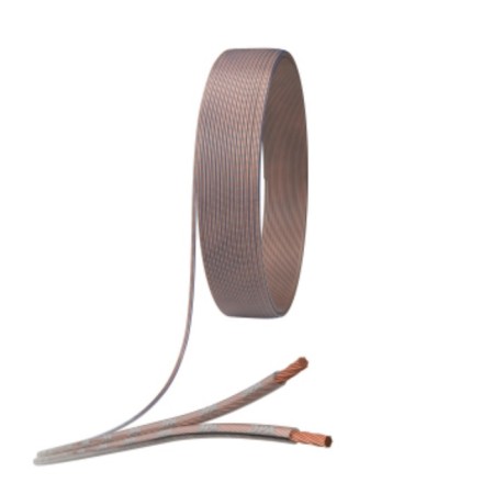 Acoustic cable era 2x0.75 mm2 is transparent, 100m
